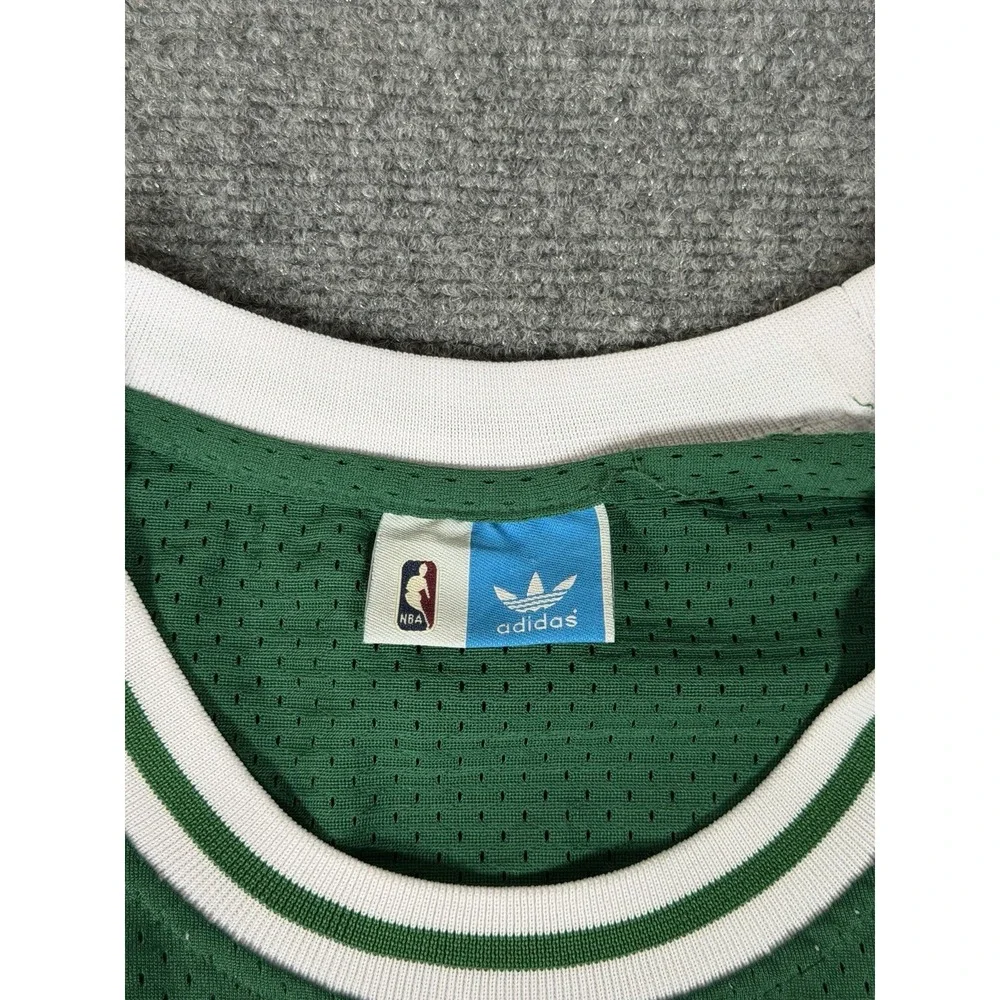 Adidas Larry Bird #33 Boston Celtics Hardwood Classics Swingman Jersey XL Green